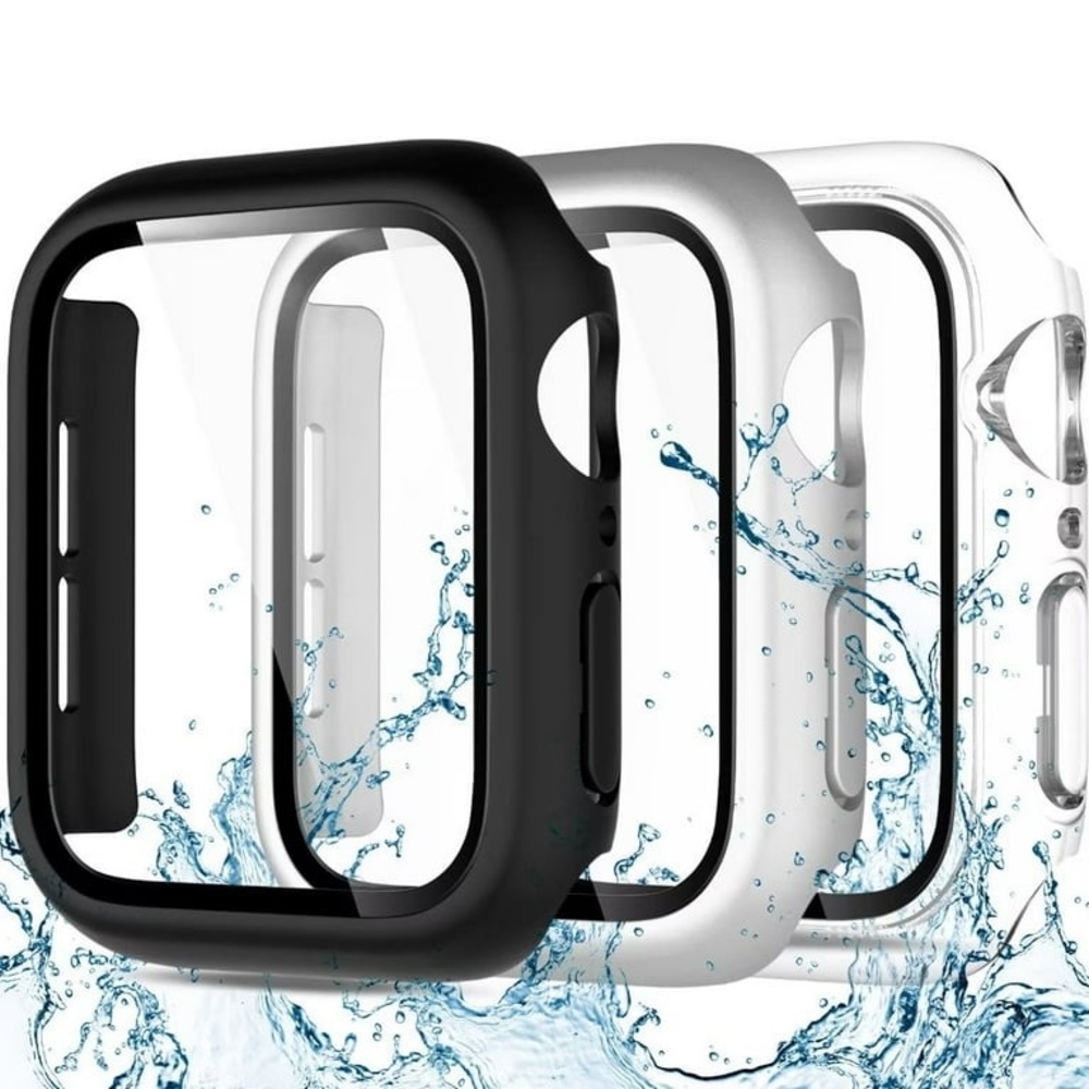 Protective Case for Smartwatch - Black, Silver, and Clear*